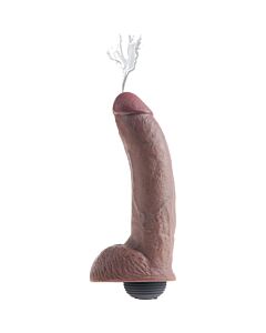 Pene Realista Squirting Marrón

