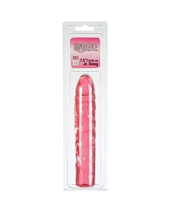 Pene traslucido jr dong 19cm rosso