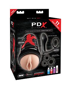 Kit Vibratore Anale Estasi Gassosa