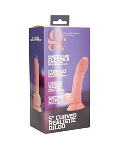 Pene realistico curvo 13 cm