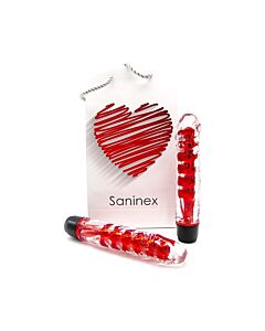 Saninex vibrador fantastica realtà - metálico / rojo