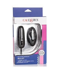 Uovo vibrante in silicone con manopola nera