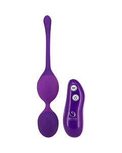 Bolas dobles trainer mando remoto - morado