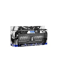 Cassa vibrante del pene testa a testa