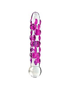 Dildo di vetro numero 7 ghiaccioli