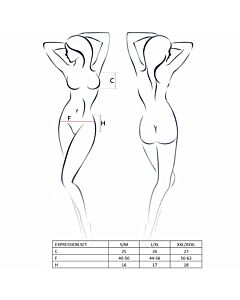 Set donna espressione passione talla l / xl