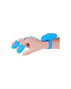 Divertimento con il dito magico - stimolatore ditale blu
