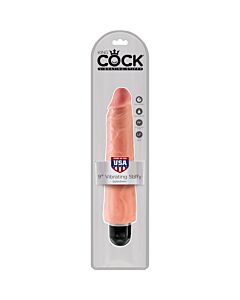 King cock 9 carne rigida vibrador