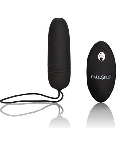 Uovo vibrante in silicone con manopola nera