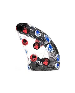 All black pene realístico 19cm