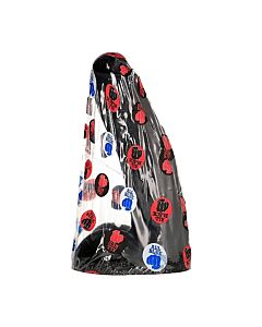 Pene Realistico Diamante Nero 22cm