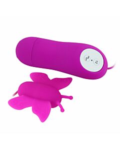 Uovo Vibratore Farfalla Rosa 12 Velocità