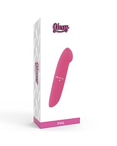 Vibratore Rosa Brillante