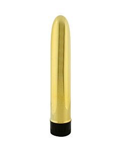 Vibratore sottile in oro a più velocità