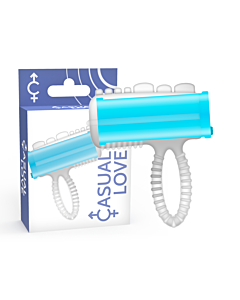 Anello Vibrante Linguale Blu "Blue Bliss