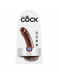 King cock 6 'pene marron 152 cm