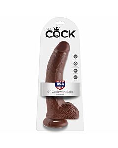 King cock 9' pene realistico marron 229cm