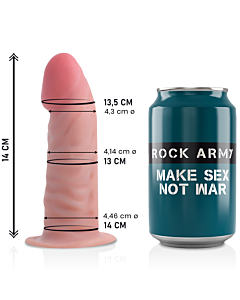 Dildo Rockarmy DualDens 14cm
Dildo Rockarmy DualDens 14cm