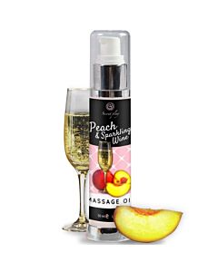 Olio per Massaggi Pesca & Champagne 50 ml - Secretplay