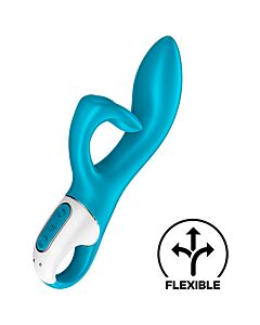 Vibratore Turchese Embrace Punto G & Clitoride