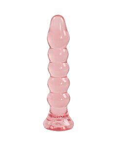 Cristallo Rosa - Plug Anale 12cm