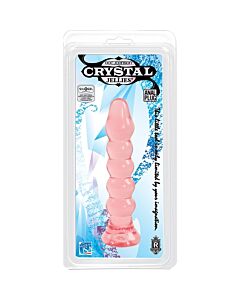 Cristallo Rosa - Plug Anale 12cm