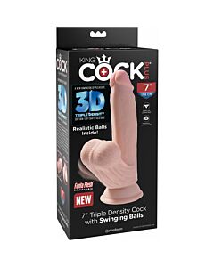 Dildo RealFeel Oscillante 3D 21,5cm
