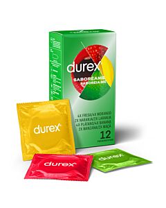 Confezione di gusti Durex 12 pezzi