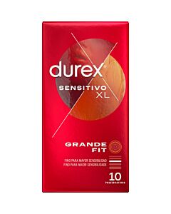 Preservativi Durex XL Sensitivo 10 pezzi