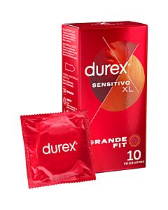 Preservativi Durex XL Sensitivo 10 pezzi