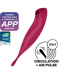 TwirlSuck Bacchetta Vibrante - Rosa