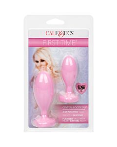 Set di Tappi Anali Graduati Crystal Rosa