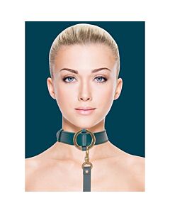 Collare Verde "Halo" BDSM