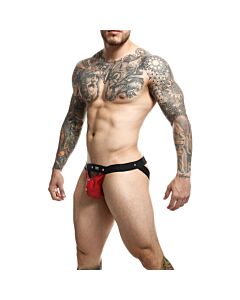 DNGEON PEEKABOO JOCK - Rosso
