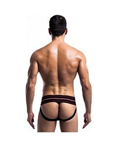 Jockstrap classico in pizzo - nero - Sex Shop