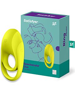 Satisfyer Spectacular Duo Anello Vibrante Giallo
