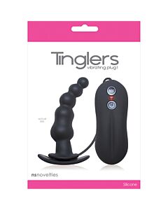 Tinglers plug vibrator 1 nero