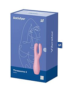 Satisfyer Threesome 3 Vibratore Rosa - 3 Motori Potenti