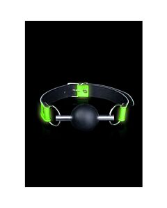 Ahi! Ball Gag Fluorescente - Glow in the Dark