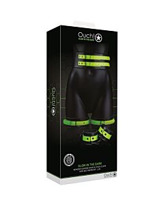 Ouch! Fascia per cosce + Cintura Glow in the Dark - Acquista Online