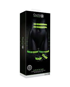 Ahi! - Polsini, cintura e cinghie per cosce - Brilla al buio