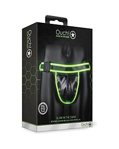 Ouch! Jockstrap con Fibbia - Brilla al Buio