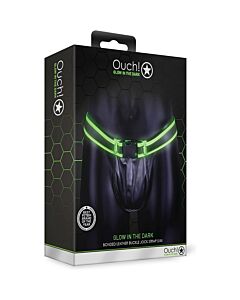 Ouch! Jockstrap con Fibbia - Brilla al Buio