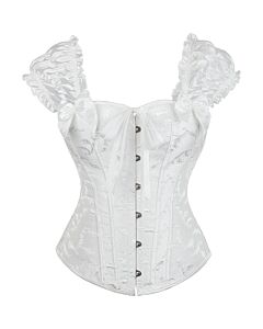 Corset Celeste Bianco