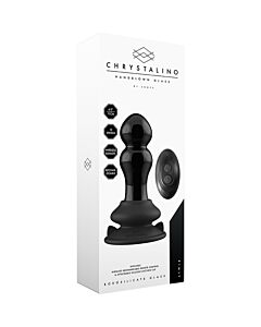 CristalVibe - Plug Telecomando - Nero
