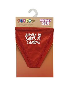Tanga Divertente Rouge