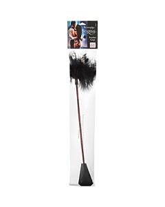 Frusta di pelle di piume