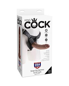 Imbracatura strap King Cock w / 8