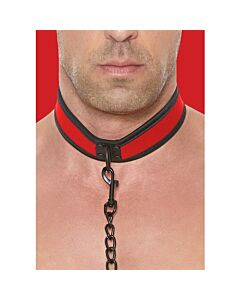 Collare in neoprene rosso "HotPaw