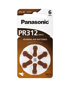 Pacchetto Energia Vitale PR312 - 6 Batterie Panasonic